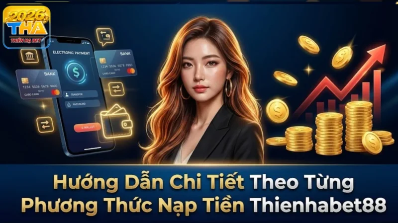 Hướng dẫn chi tiết theo từng phương thức nạp tiền Thienhabet88