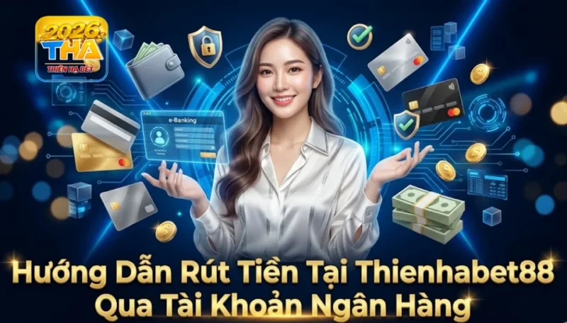 Hướng dẫn rút tiền tại Thienhabet88 qua tài khoản ngân hàng