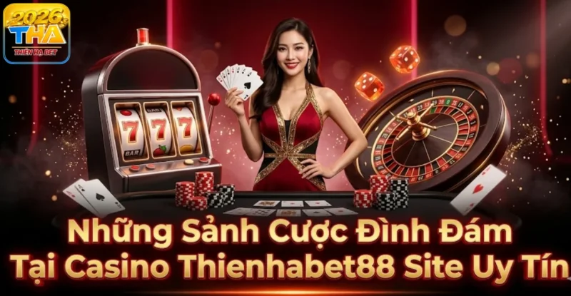 Những sảnh cược đình đám tại Casino thienhabet88 site uy tín